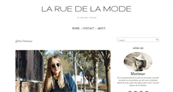 Desktop Screenshot of laruedelamode.com